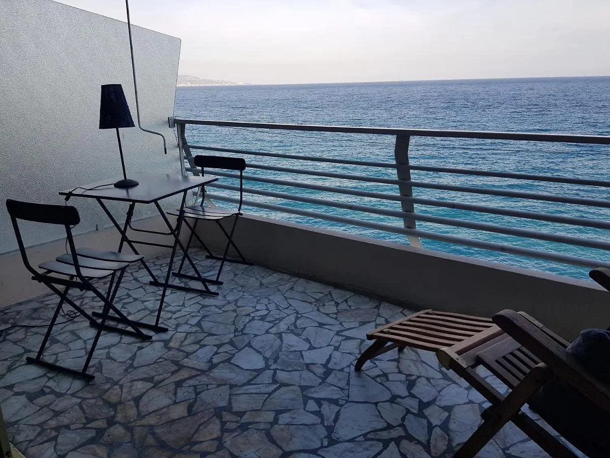 Menton Front Bord De Mer Cote D'Azur Florentina Sea View French Riviera Proche Monaco Montecarlo Superb Studio 0*,  France