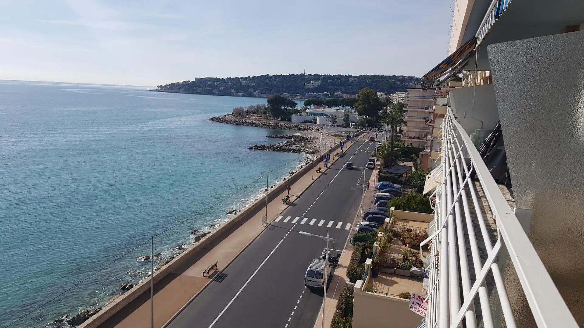 Menton Front Bord De Mer Cote D'Azur Florentina Sea View French Riviera Proche Monaco Montecarlo Superb Studio Apartment