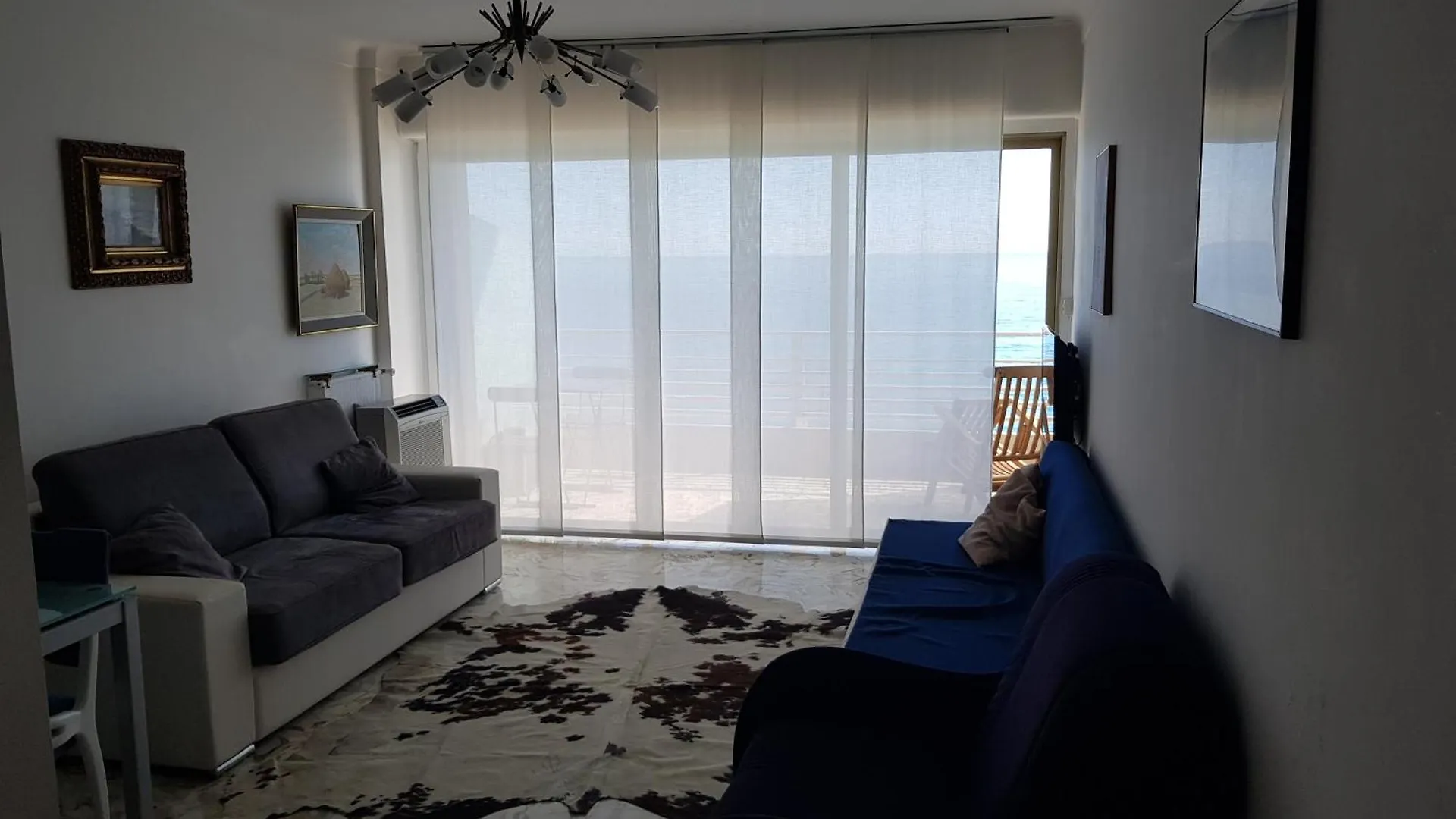 Apartment Menton Front Bord De Mer Cote D'Azur Florentina Sea View French Riviera Proche Monaco Montecarlo Superb Studio
