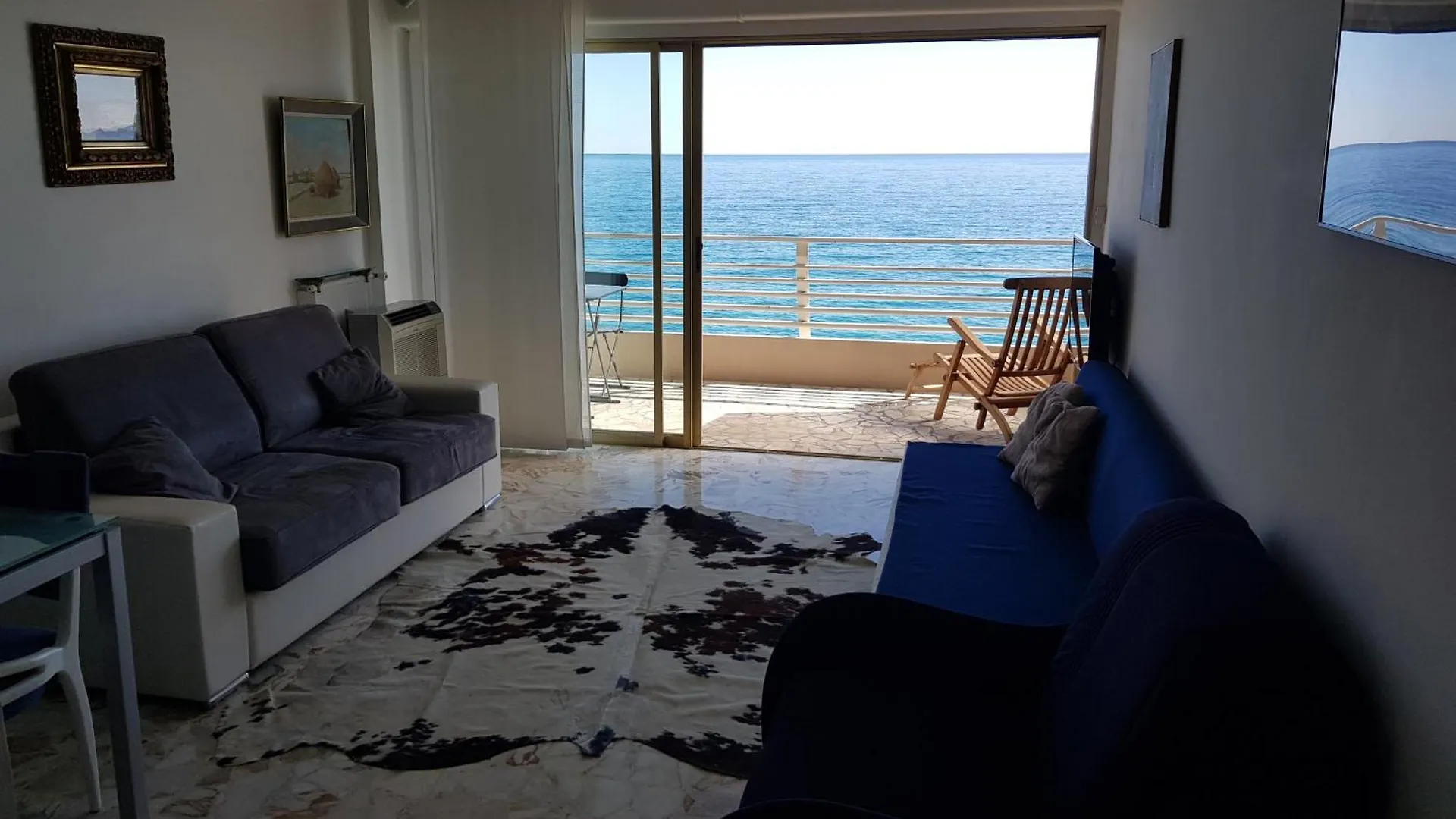 Menton Front Bord De Mer Cote D'Azur Florentina Sea View French Riviera Proche Monaco Montecarlo Superb Studio