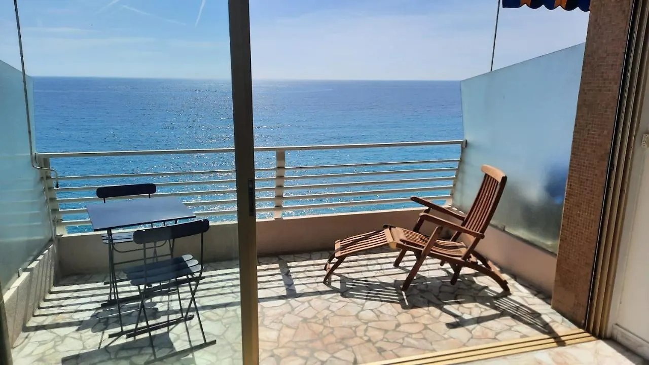 Menton Front Bord De Mer Cote D'Azur Florentina Sea View French Riviera Proche Monaco Montecarlo Superb Studio France