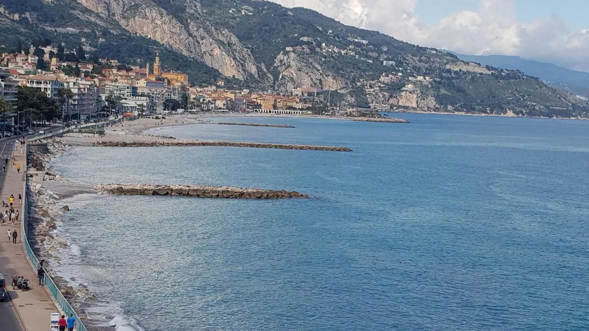 Menton Front Bord De Mer Cote D'Azur Florentina Sea View French Riviera Proche Monaco Montecarlo Superb Studio