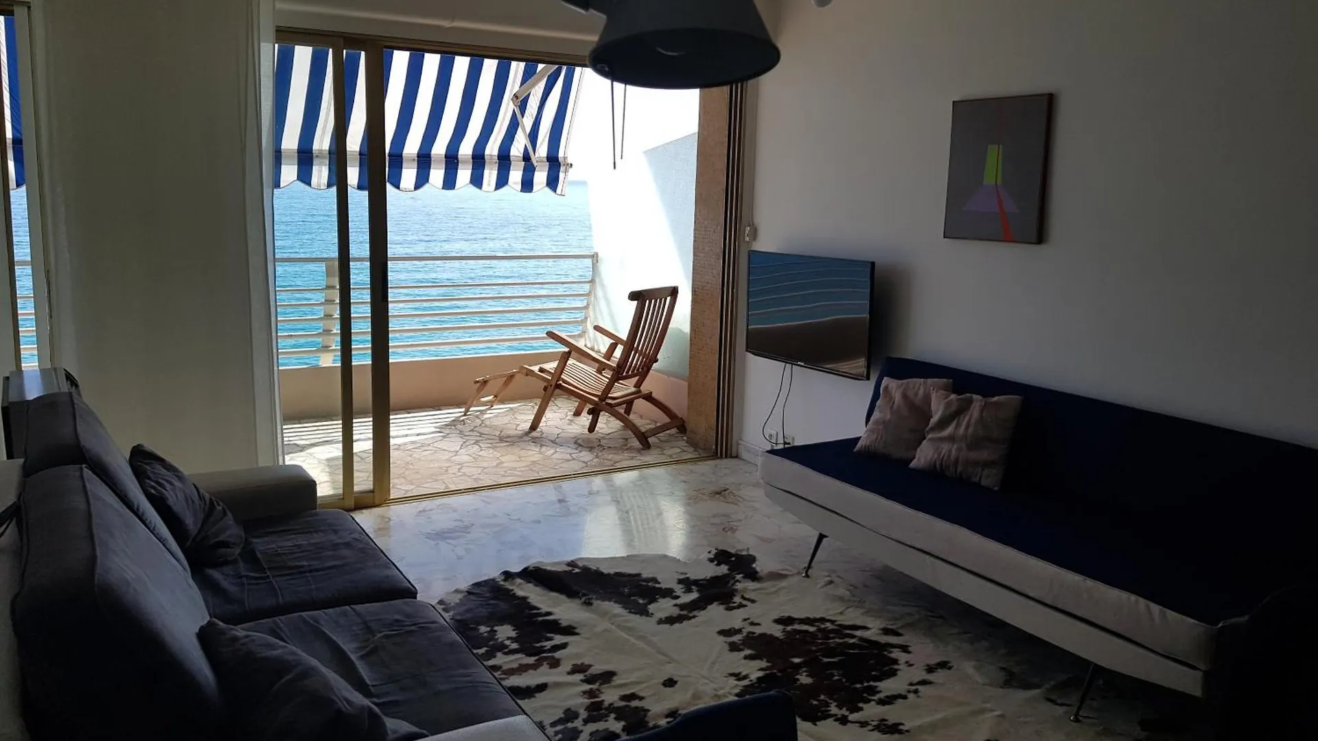 Menton Front Bord De Mer Cote D'Azur Florentina Sea View French Riviera Proche Monaco Montecarlo Superb Studio France